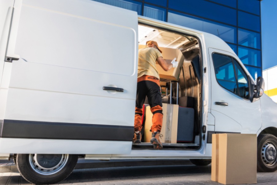 cargo van driver